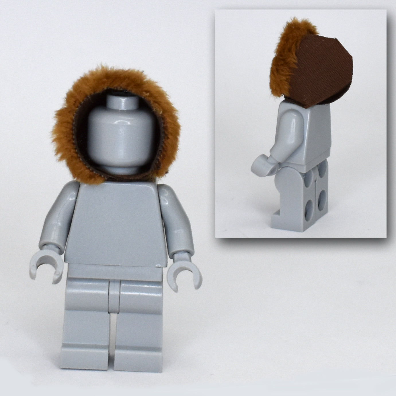 Hood with Fur (Various Color Combos)