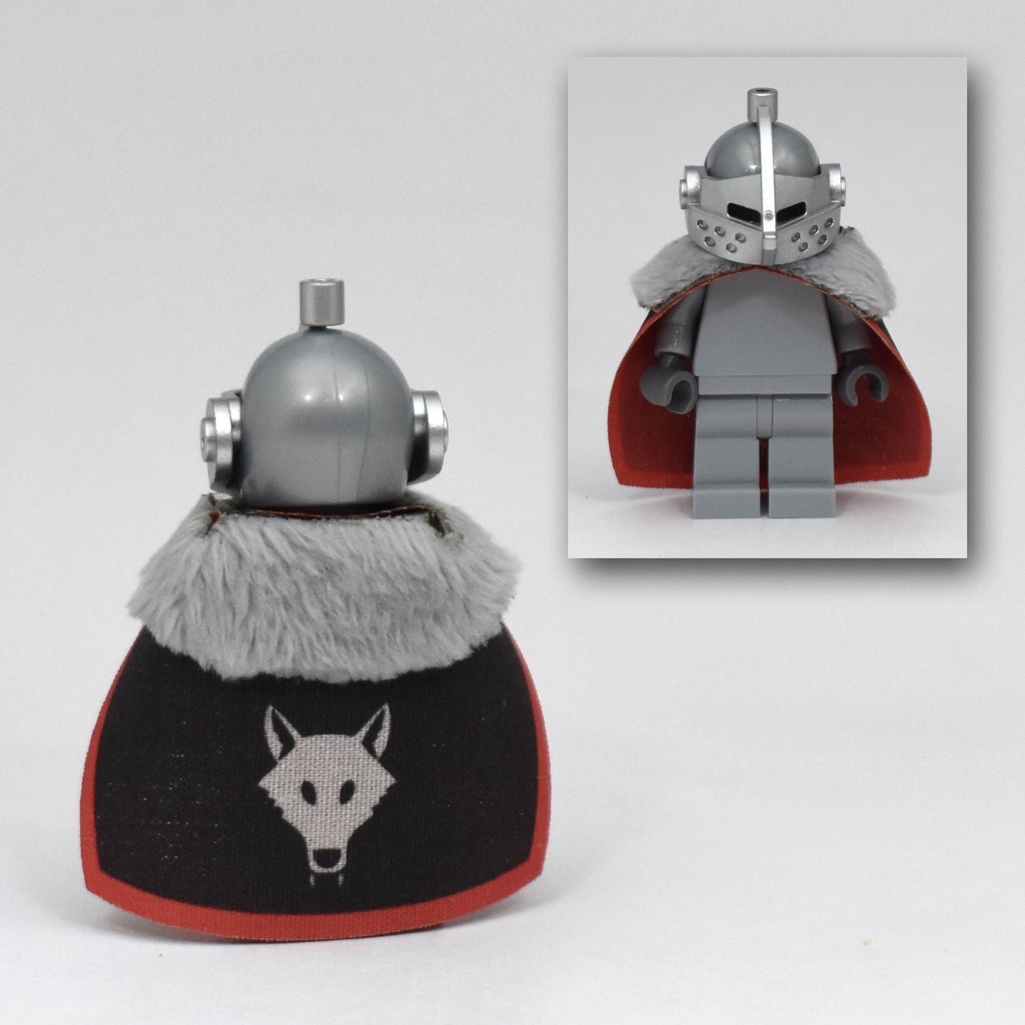 MidCape - Printed w fur