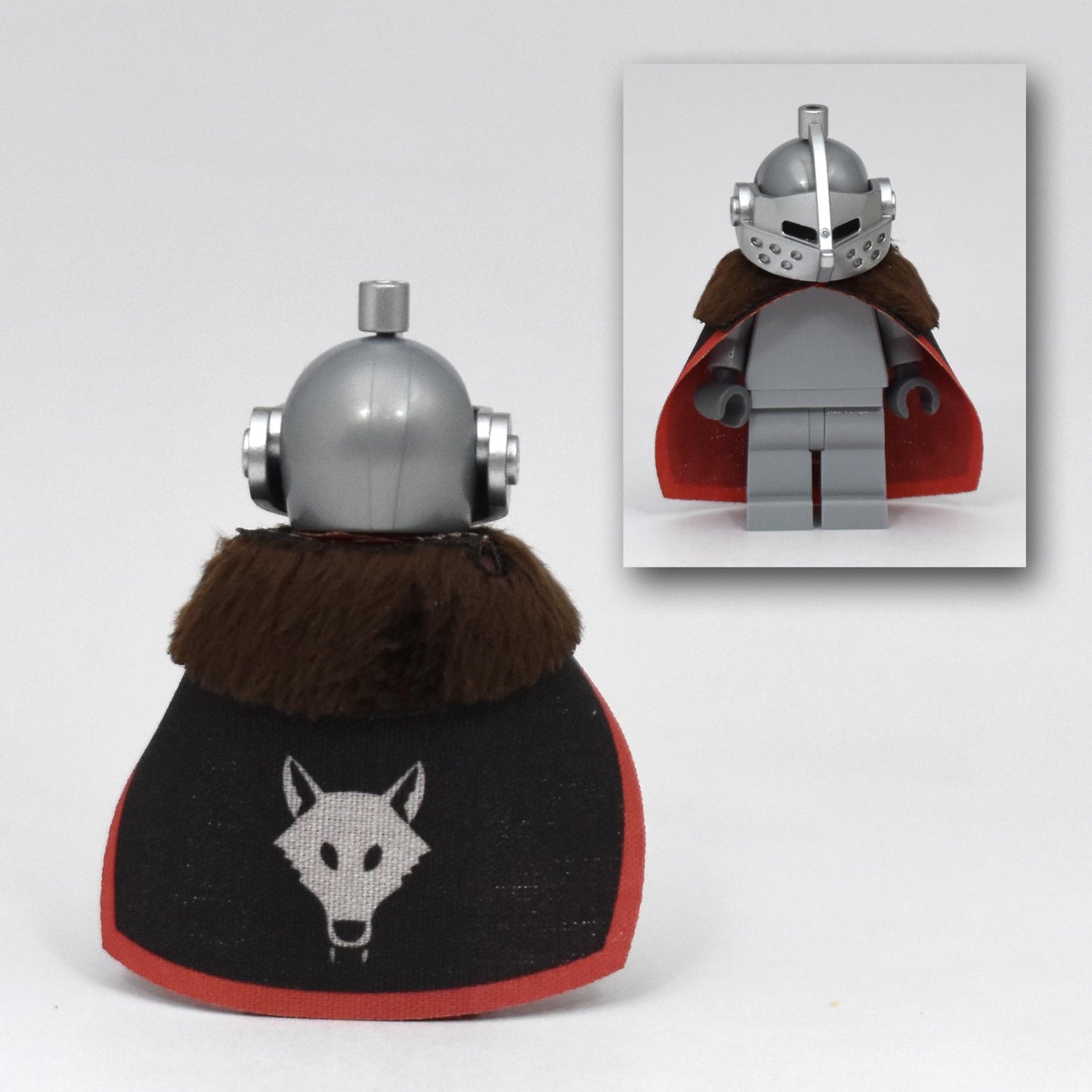 MidCape - Printed w fur