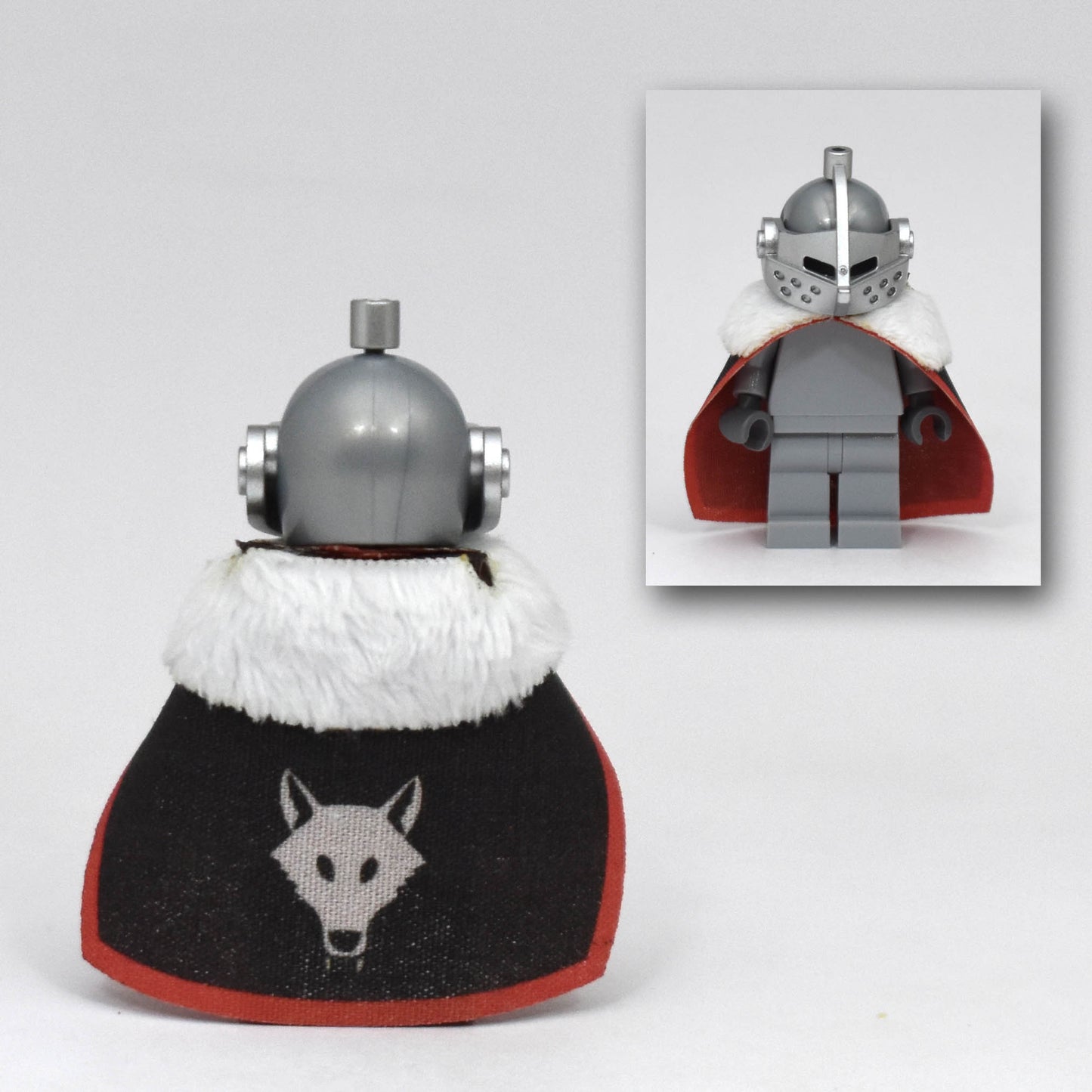 MidCape - Printed w fur