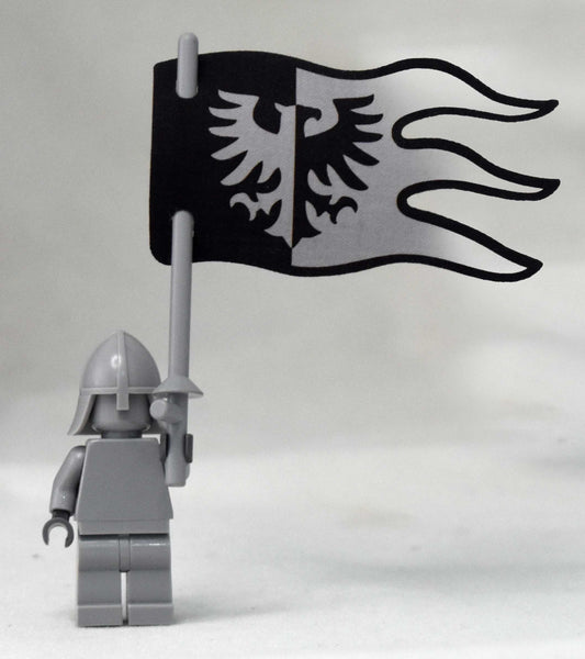 Tri Pendant wavy flag