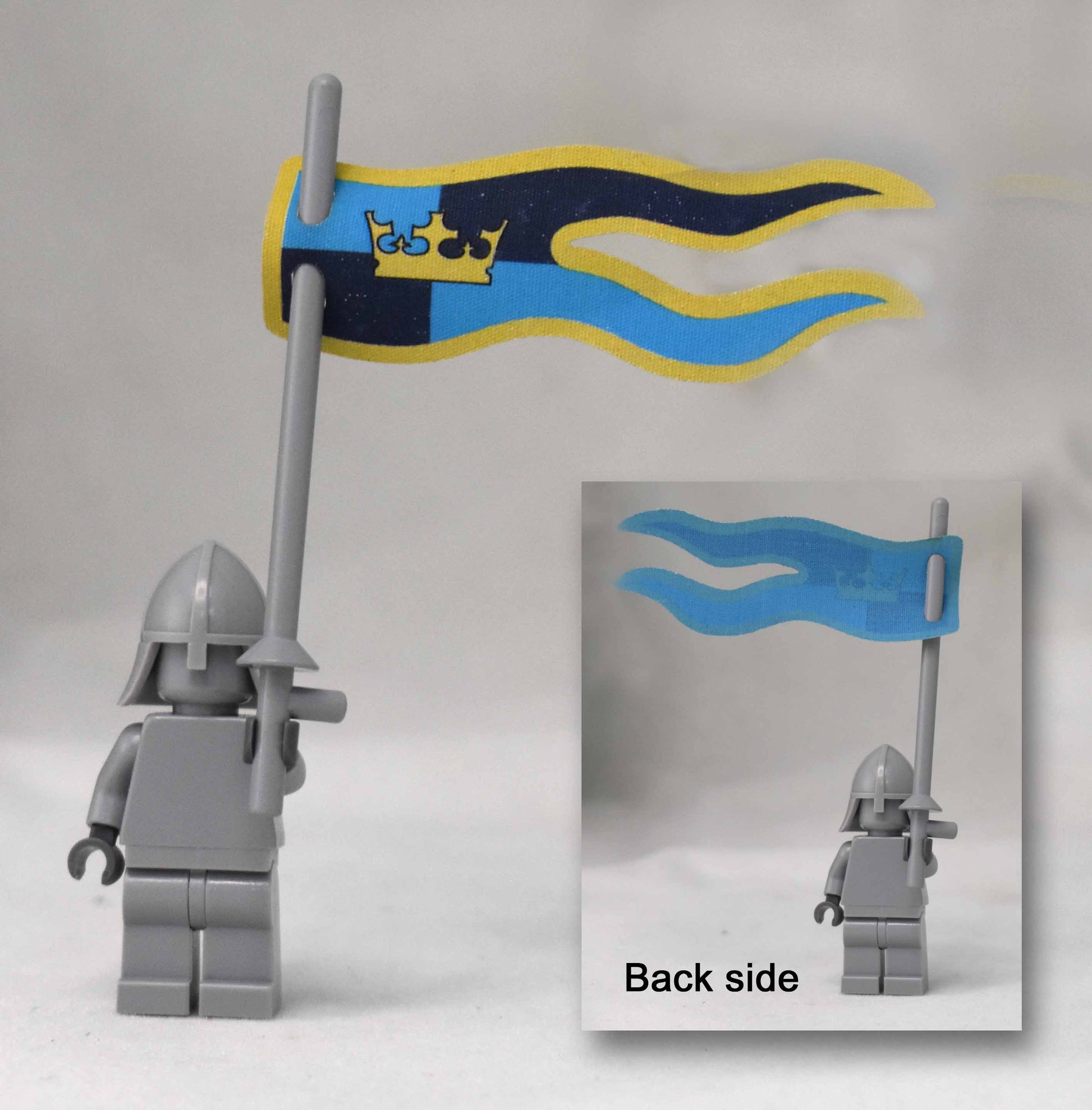 Crown Flag wavy 2 lobe