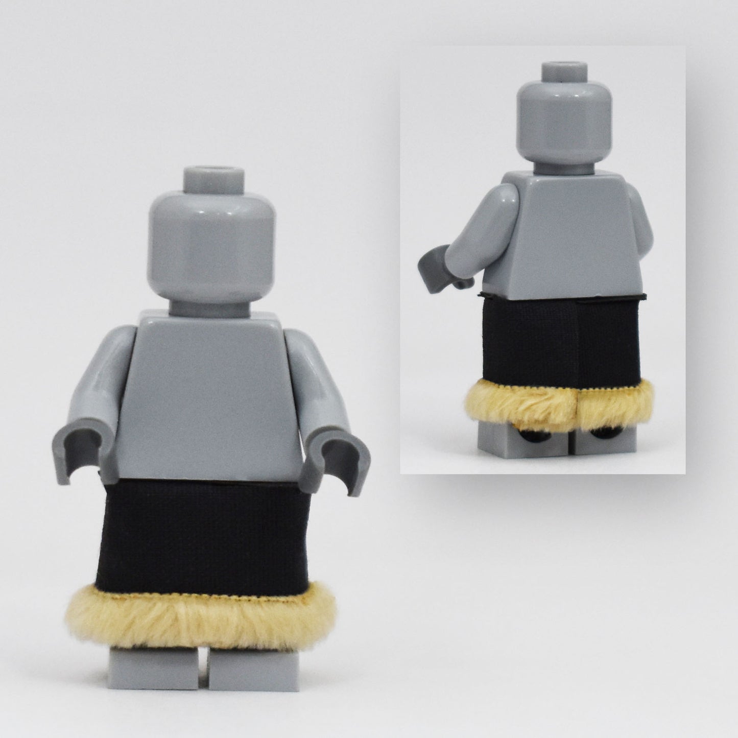 Skirt with Fur Lining