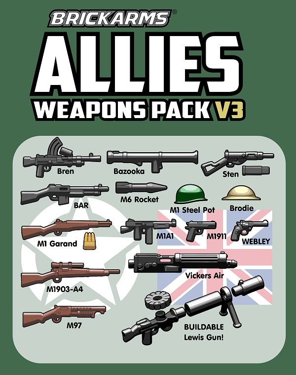 BrickArms Weapons Packs